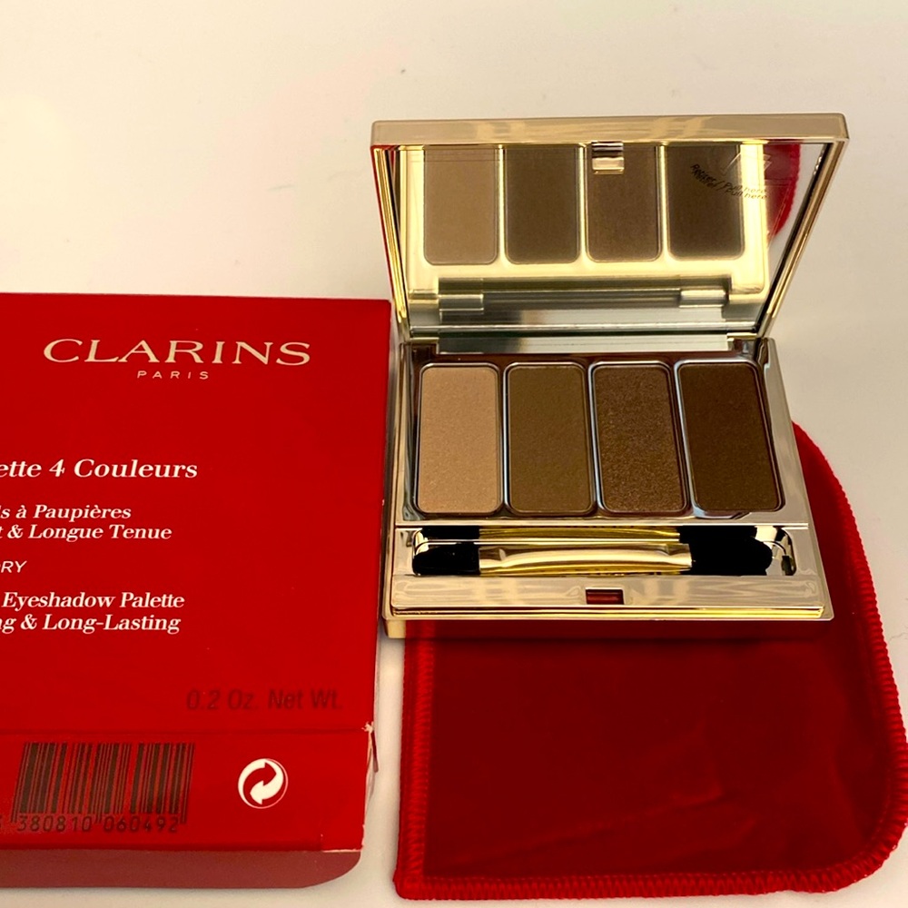 Clarins Palette 4 Couleurs- (03) Brown BNWT